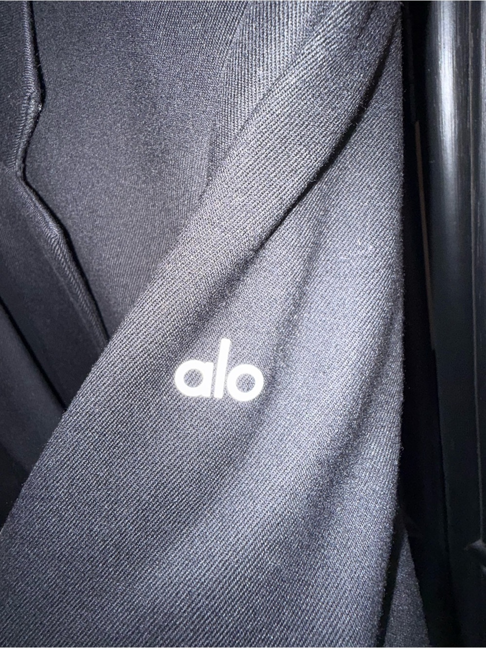 Alo Yoga Women’s First-Class Single Breasted Boxy Boyfriend Blazer Black Small - Picture 5 of 13